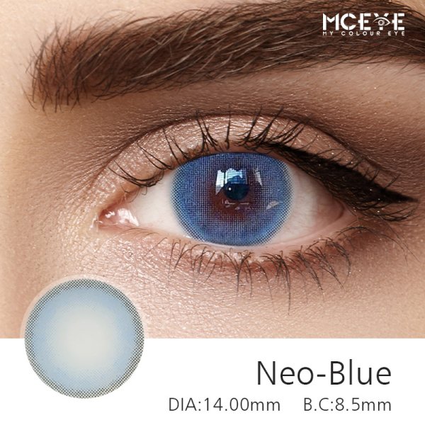 MCeye Neo Blue Colored Contact Lenses
