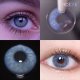 MCeye Blue Colored Contact Lenses