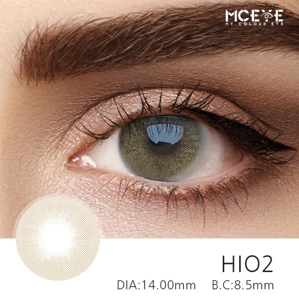 MCeye HI02 Green Colored Contact Lenses