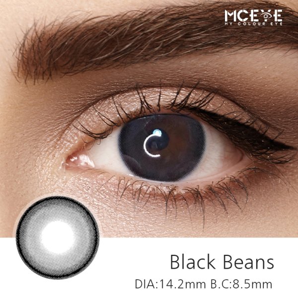 MCeye Black Beans Colored Contact Lenses