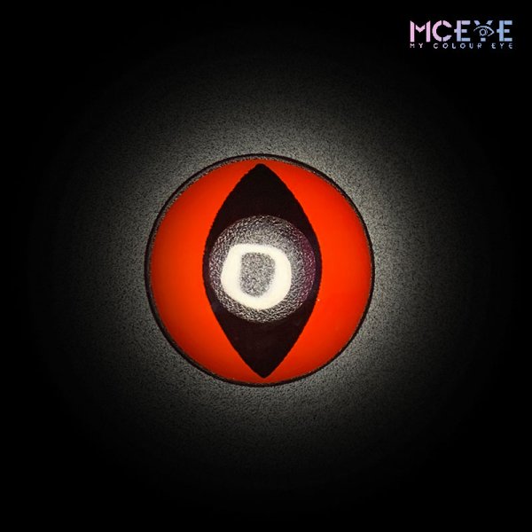 MCeye Cat Eye Red Colored Contact Lenses
