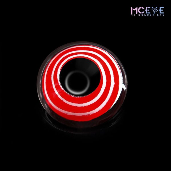 MCeye Swirl Red Colored Contact Lenses