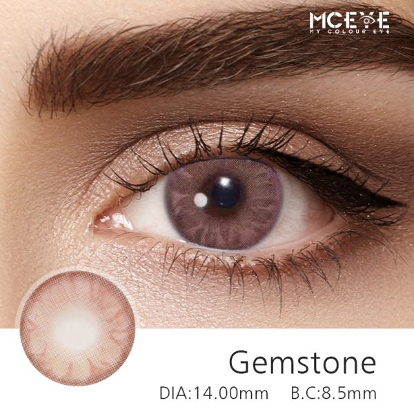MCeye Gemstone Pink Colored Contact Lenses