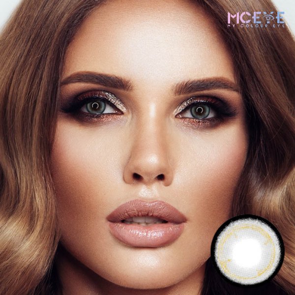 MCeye Burst Grey Colored Contact Lenses