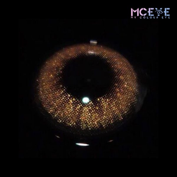 MCeye Gilt Brown Colored Contact Lenses