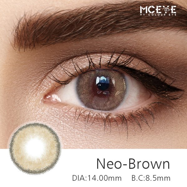 MCeye Neo Brown Colored Contact Lenses