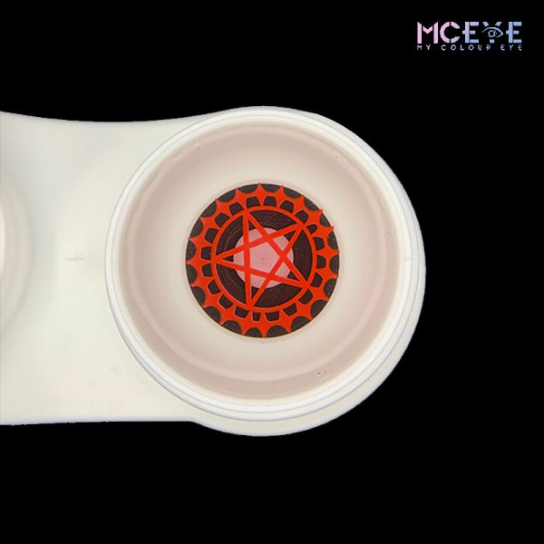 MCeye Ciel's Contract Red Colored Contact Lenses