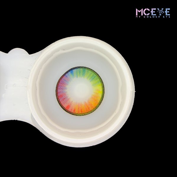 MCeye Mary Sue Rainbow Colored Contact Lenses