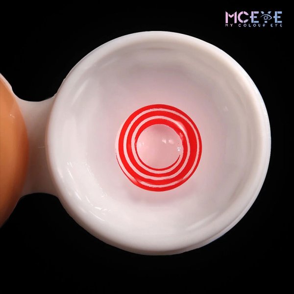 MCeye Swirl Red Colored Contact Lenses