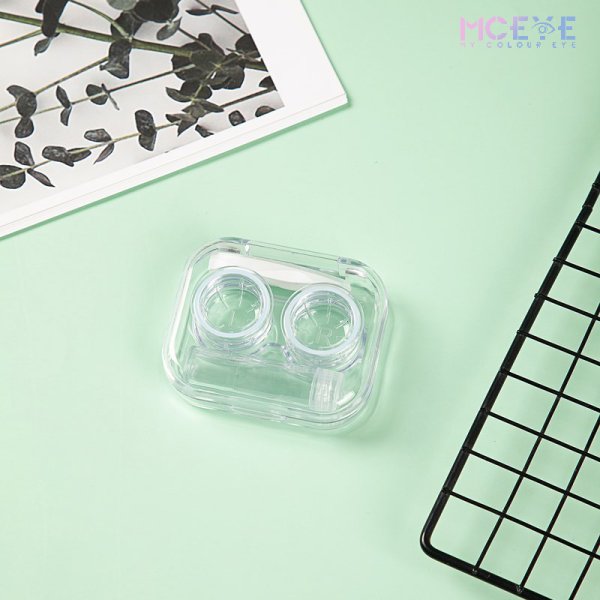 MCeye Clear Color White Lens Case