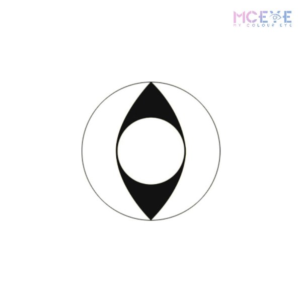 MCeye Cat Eye White Colored Contact Lenses