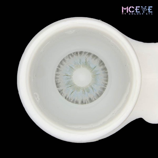MCeye W19 Planito Silver Colored Contact Lenses