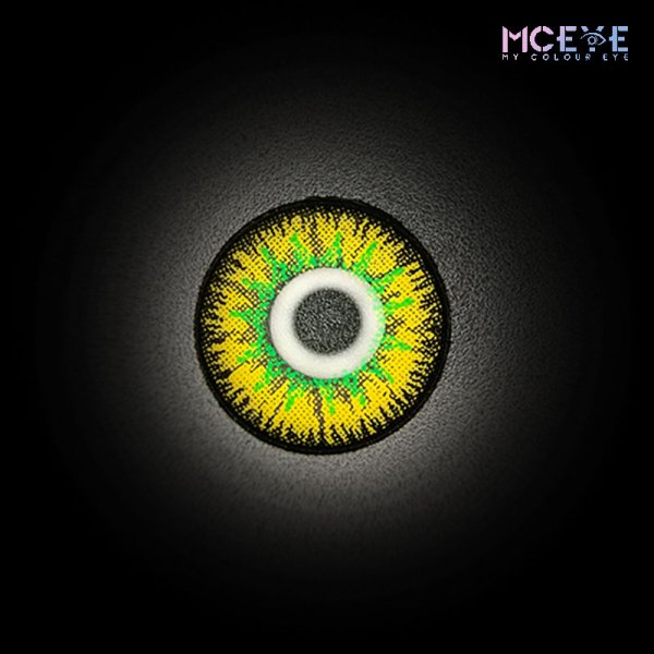 MCeye Vega Yellow Colored Contact Lenses
