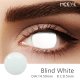 MCeye Blind White Colored Contact Lenses